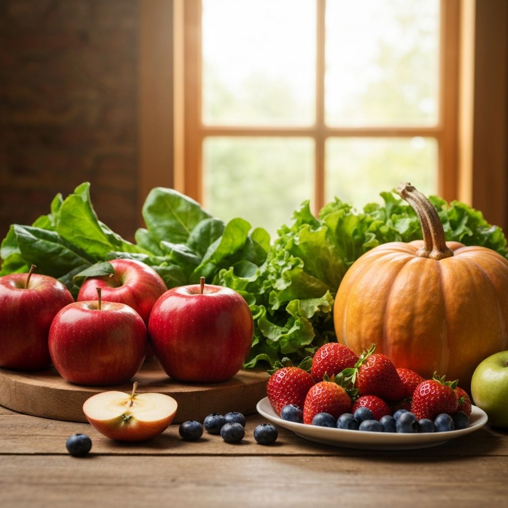 Seasonal fresh produce